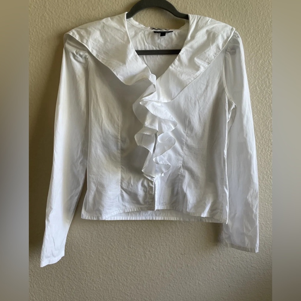 Authentic Burberry White cotton shirt